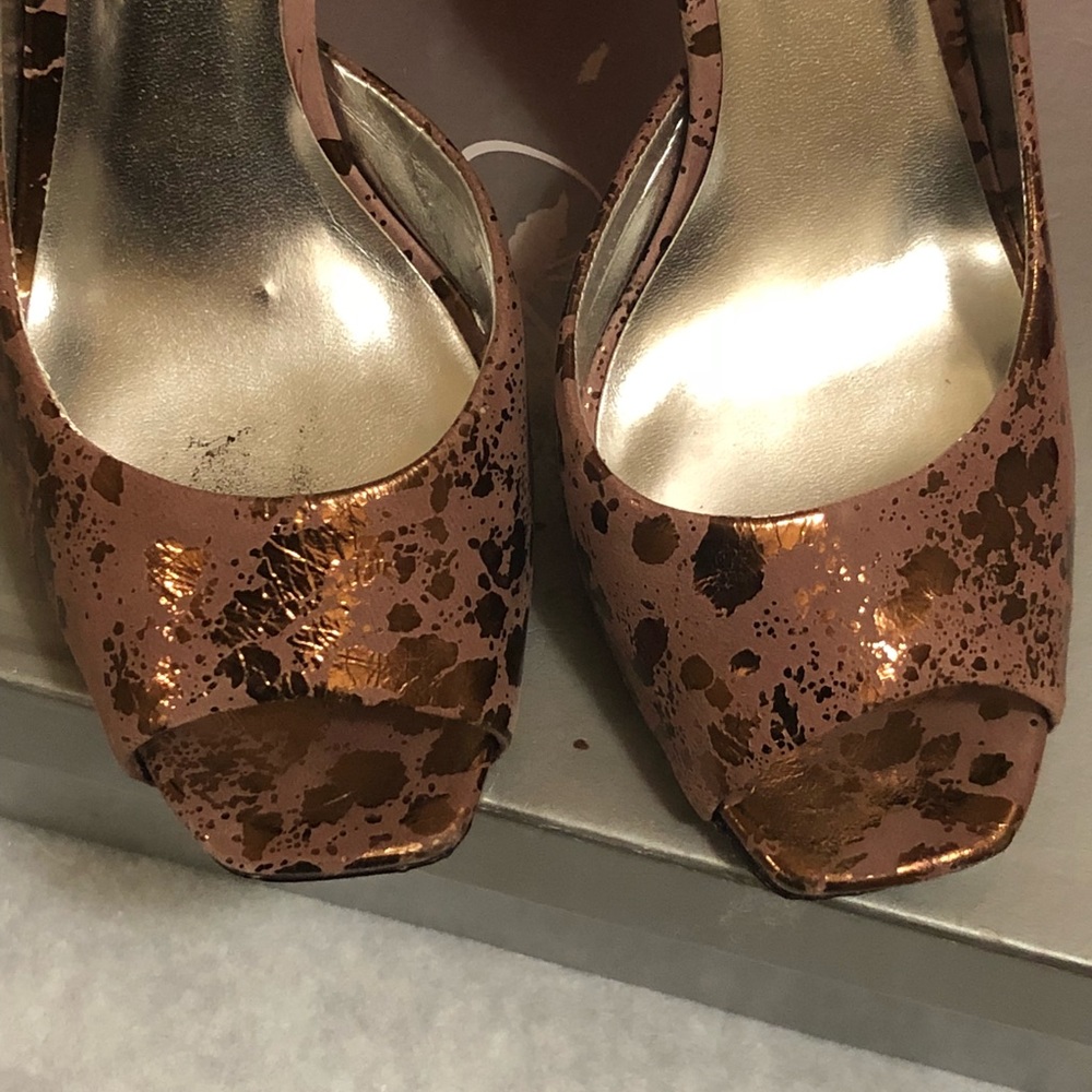 Jessica Simpson JS Rugged Brown pumps - Picture 6 of 8